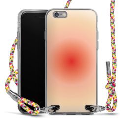 New Carry Case Transparent Stoff colourful/silber