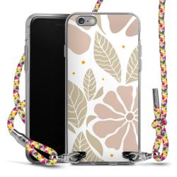 New Carry Case Transparent Stoff colourful/silber