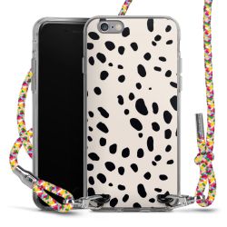 New Carry Case Transparent Stoff colourful/silber