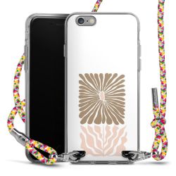 New Carry Case Transparent Stoff colourful/silber