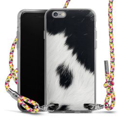 New Carry Case Transparent Stoff colourful/silber