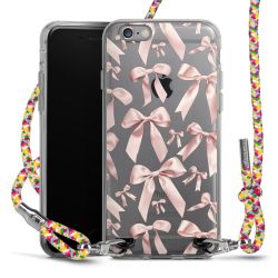 New Carry Case Transparent Stoff colourful/silber