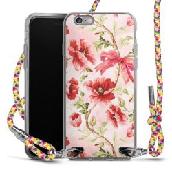 New Carry Case Transparent Stoff colourful/silber