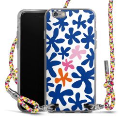 New Carry Case Transparent Stoff colourful/silber