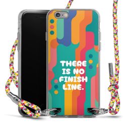 New Carry Case Transparent Stoff colourful/silber