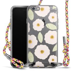 New Carry Case Transparent Stoff colourful/silber