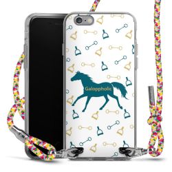 New Carry Case Transparent Stoff colourful/silber