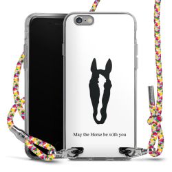 New Carry Case Transparent Stoff colourful/silber