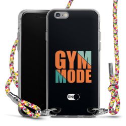 New Carry Case Transparent Stoff colourful/silber