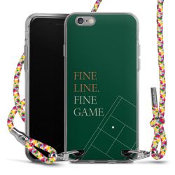 New Carry Case Transparent Stoff colourful/silber