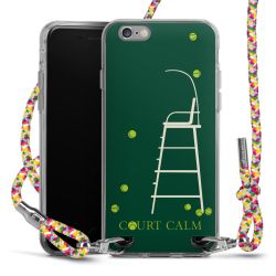 New Carry Case Transparent Stoff colourful/silber