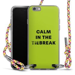 New Carry Case Transparent Stoff colourful/silber