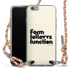 New Carry Case Transparent Stoff colourful/silber