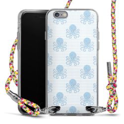 New Carry Case Transparent Stoff colourful/silber