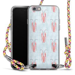 New Carry Case Transparent Stoff colourful/silber