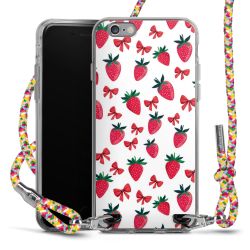 New Carry Case Transparent Stoff colourful/silber