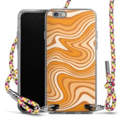New Carry Case Transparent Stoff colourful/silber