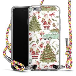 New Carry Case Transparent Stoff colourful/silber