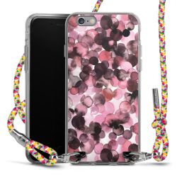 New Carry Case Transparent Stoff colourful/silber