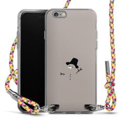 New Carry Case Transparent Stoff colourful/silber