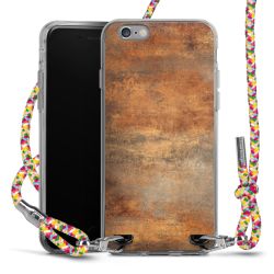 New Carry Case Transparent Stoff colourful/silber