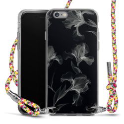 New Carry Case Transparent Stoff colourful/silber