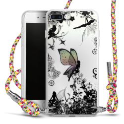 Carry Case Transparent Fabric colourful