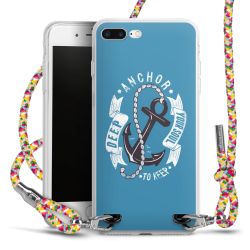 New Carry Case Transparent Stoff colourful/silber