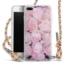 New Carry Case Transparent Stoff colourful/silber