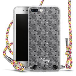 New Carry Case Transparent Stoff colourful/silber