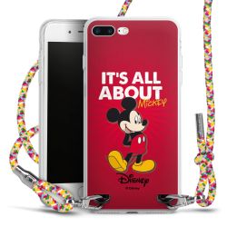 New Carry Case Transparent Stoff colourful/silber