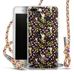 New Carry Case Transparent Stoff colourful/silber