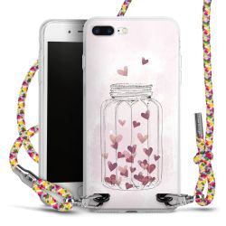 Carry Case Transparent Fabric colourful