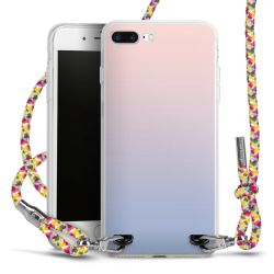 New Carry Case Transparent Stoff colourful/silber