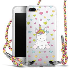 Carry Case Transparent Fabric colourful