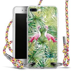 New Carry Case Transparent Stoff colourful/silber