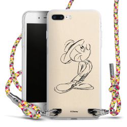 New Carry Case Transparent Stoff colourful/silber