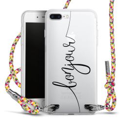 New Carry Case Transparent Stoff colourful/silber