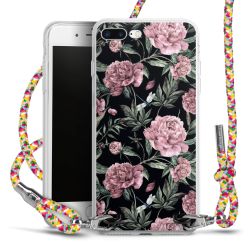 New Carry Case Transparent Stoff colourful/silber