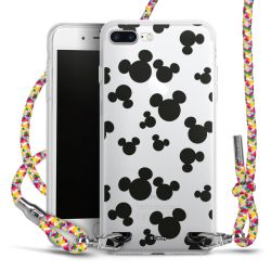 New Carry Case Transparent Stoff colourful/silber