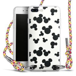 New Carry Case Transparent Stoff colourful/silber