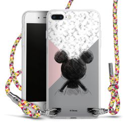 New Carry Case Transparent Stoff colourful/silber