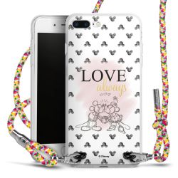 New Carry Case Transparent Stoff colourful/silber