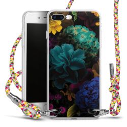 New Carry Case Transparent Stoff colourful/silber