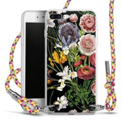 New Carry Case Transparent Stoff colourful/silber