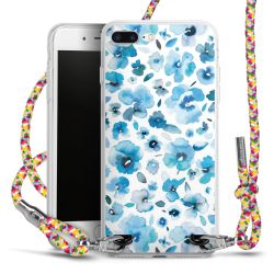 New Carry Case Transparent Stoff colourful/silber