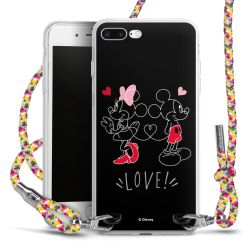 New Carry Case Transparent Stoff colourful/silber