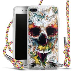 New Carry Case Transparent Stoff colourful/silber