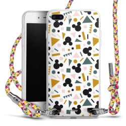 New Carry Case Transparent Stoff colourful/silber