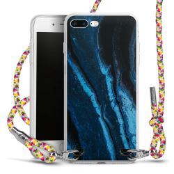 New Carry Case Transparent Stoff colourful/silber